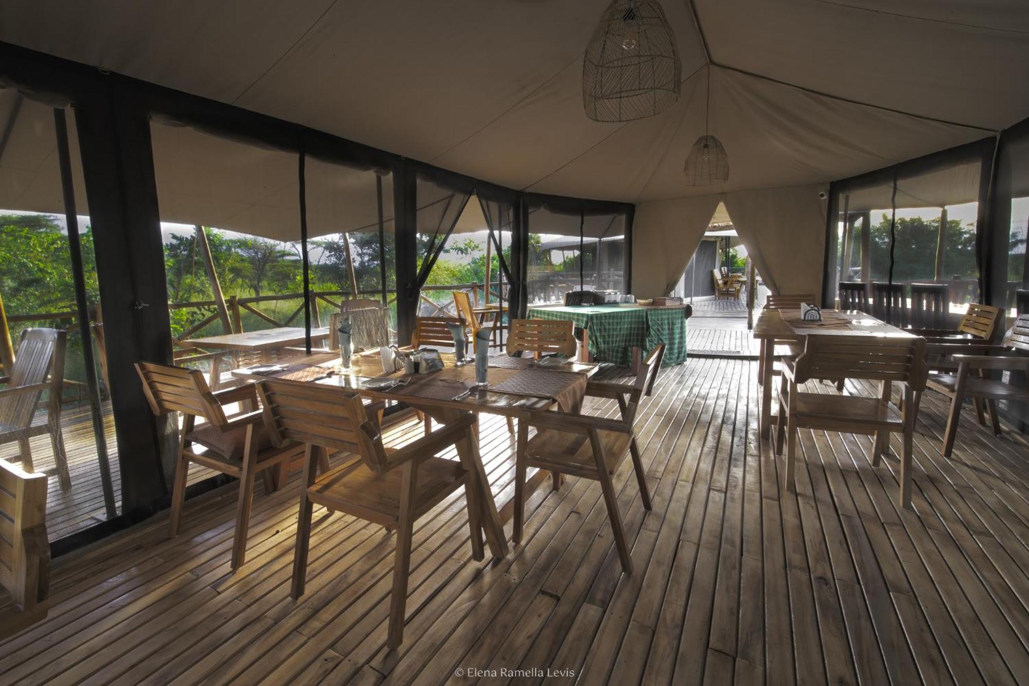 Serengeti Kifaru Tented Lodge Mugumu Exterior foto