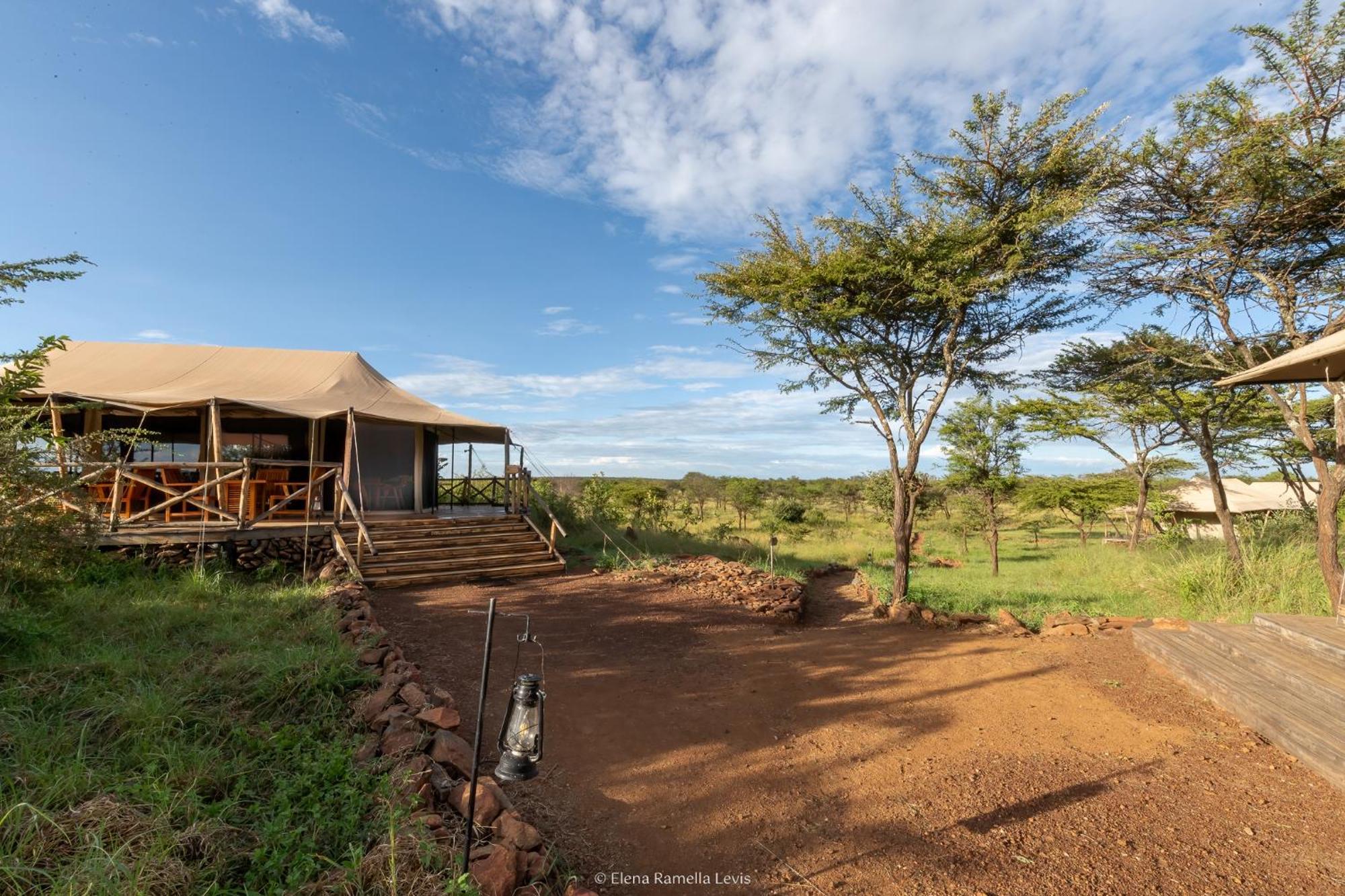 Serengeti Kifaru Tented Lodge Mugumu Exterior foto