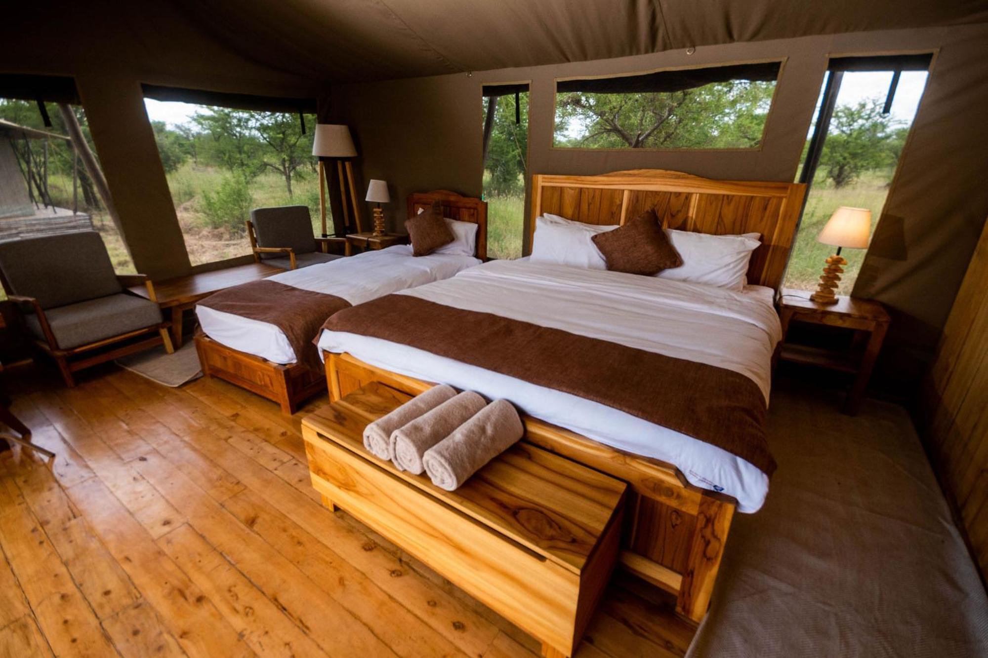 Serengeti Kifaru Tented Lodge Mugumu Exterior foto