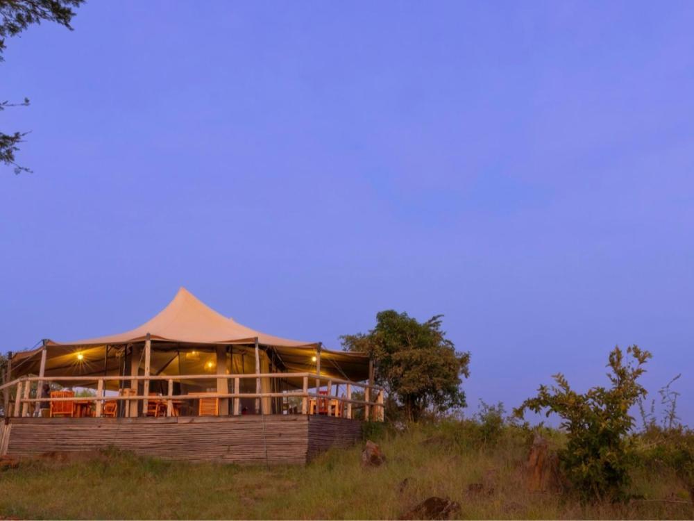 Serengeti Kifaru Tented Lodge Mugumu Exterior foto
