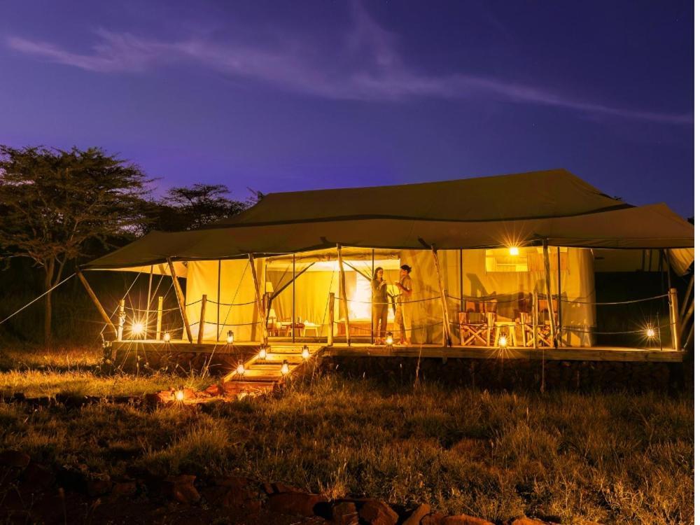 Serengeti Kifaru Tented Lodge Mugumu Exterior foto